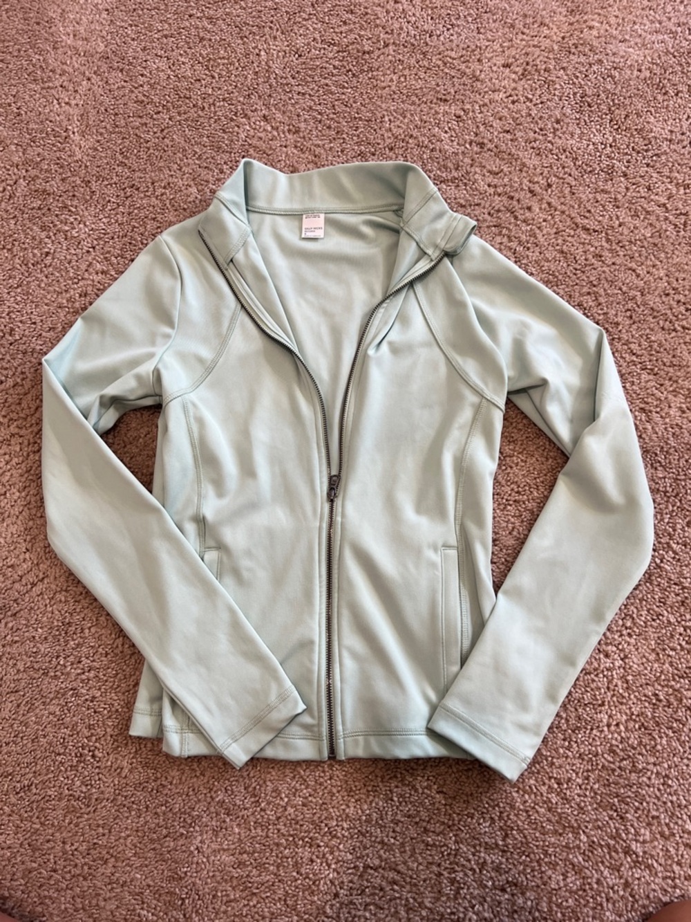 Gilly Hicks Active Zip-Up Jacket | Light Sage Green | Size S